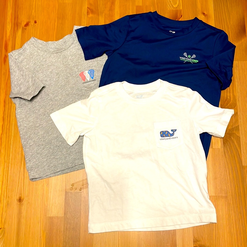 Vineyard Vines Bundle of 3 Boy’s 3T Short Sleeve Tees